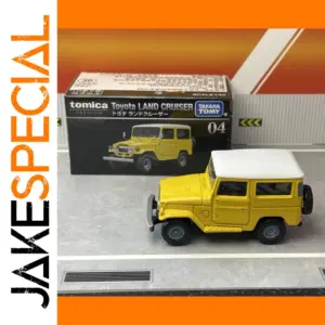 Toyota Land Cruiser 1:64 Diecast Model in Yellow