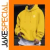 Bright Yellow Oversized Hoodie for Casual Wear