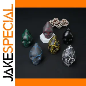 Ceramic Halloween Scream Whistle with Lightning Design