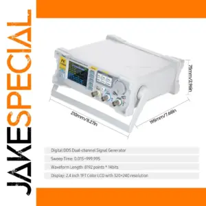 High-Precision Dual-Channel DDS Signal Generator