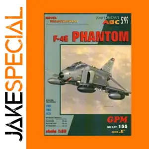 Fighter Jet Paper Model Kit 55cm Wingspan