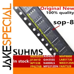 Set of 5 High-Quality Drive ICs SOP-8