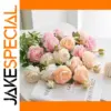 Elegant Artificial Peony Silk Flower for Decor