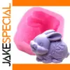 Easter Bunny Silicone Mold for Crafts