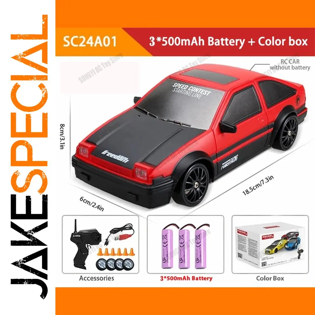 High Performance RC Drift Car with LED Lights 9 High Performance RC Drift Car with LED Lights - Image 9