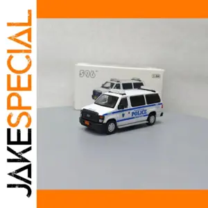 1:64 Ford E-Series Police Van Model