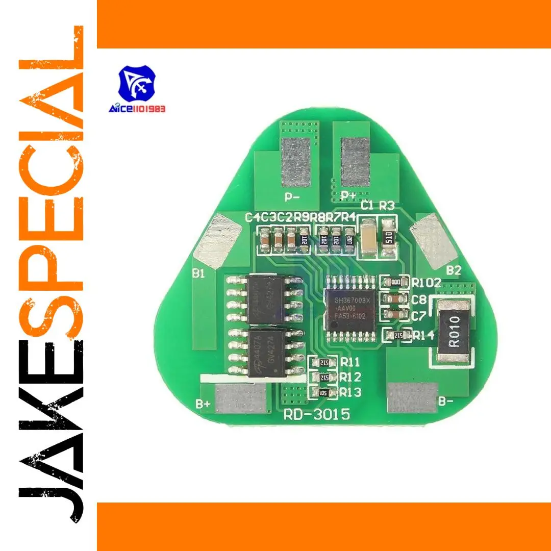 3S Lithium Battery Protection Circuit Board 4A 1 3S Lithium Battery Protection Circuit Board 4A