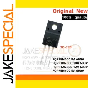 600V TO-220F MOSFET Transistor Set of 10