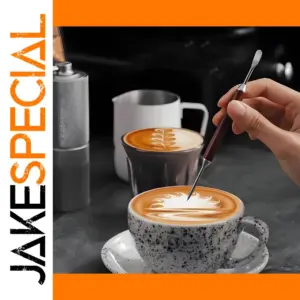 Elegant Stainless Steel Coffee Decor Pen