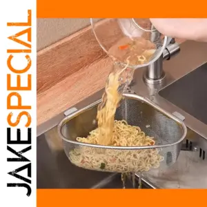 Stainless Steel Triangle Drain Basket 23x7.5x15.5cm