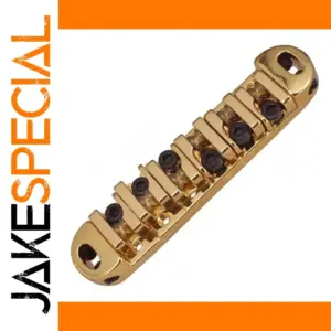 Gold Ball Bearing Roller Bridge Set for Electric Guitar