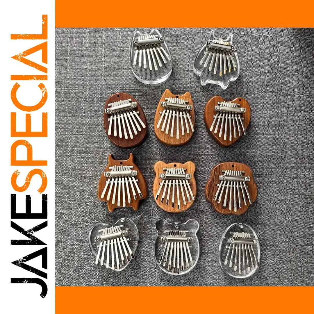 8-Tone Mini Thumb Piano for Beginners 1 8-Tone Mini Thumb Piano for Beginners