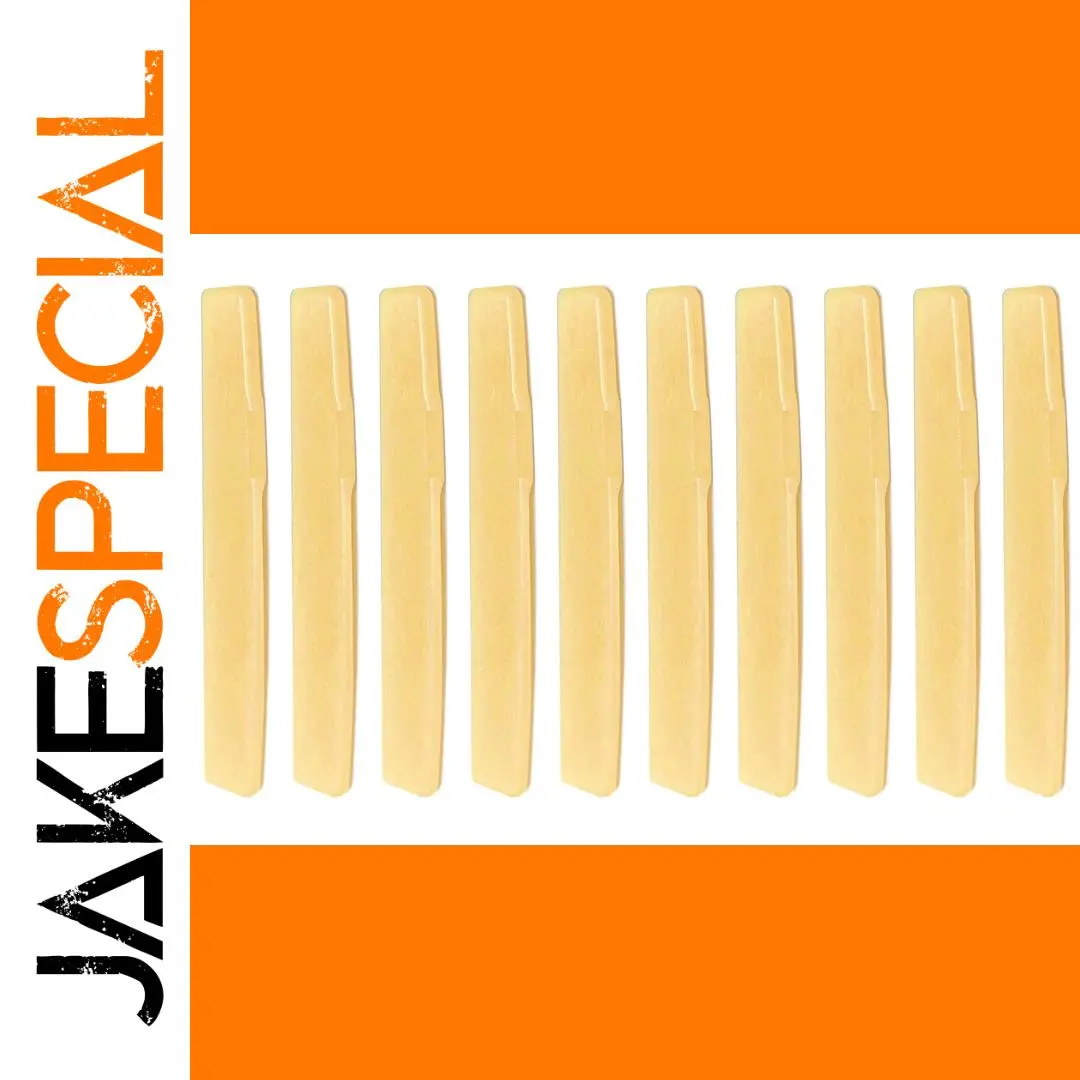 Yamaha FG-Style Unbleached Cow Bone Saddles Set 1 Yamaha FG-Style Unbleached Cow Bone Saddles Set