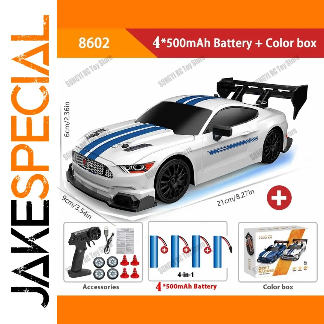 High Performance RC Drift Car with LED Lights 7 High Performance RC Drift Car with LED Lights - Image 7