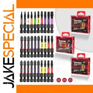 Impact Magnetic Screwdriver Bit Set for Professionals