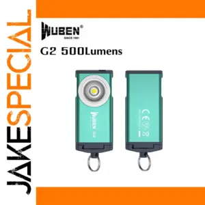 Green Mini Flashlight with 500 Lumens