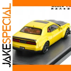 Yellow 1:64 SRT Hellcat Diecast Model