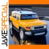 Yellow Toyota FJ Cruiser 1:24 Scale Diecast Model