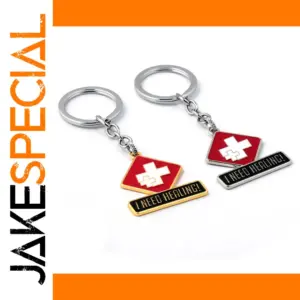 PUBG I Need Healing Keychain in Silver or Gold
