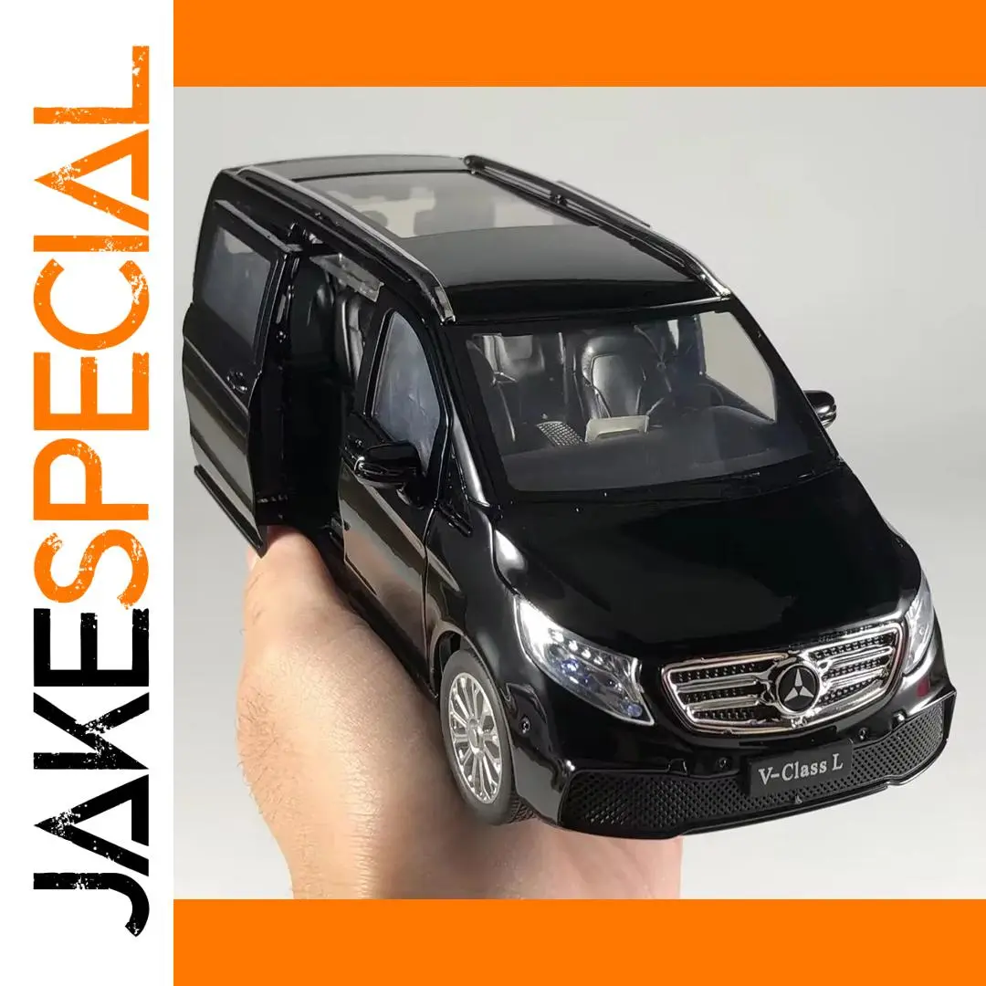 Mercedes-Benz V260L MPV Diecast Model 1:24 Black 1 Mercedes-Benz V260L MPV Diecast Model 1:24 Black