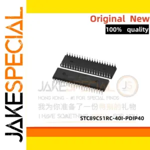Microcontroller Set: 5x STC89C51RC-40I-PDIP40 Chips