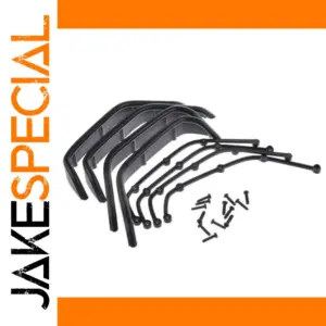 Black ABS Fender Flares for 1/10 RC Crawlers