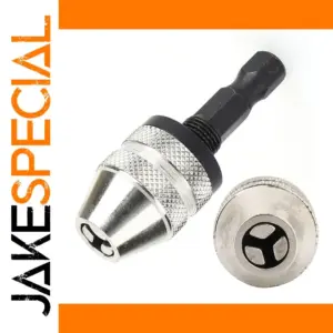 Impact Driver Drill Chuck Adapter, 1/4-inch, 0.3-3.6mm