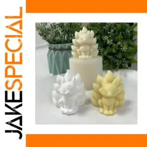 Fox-Shaped Candle Silicone Mold for Crafts