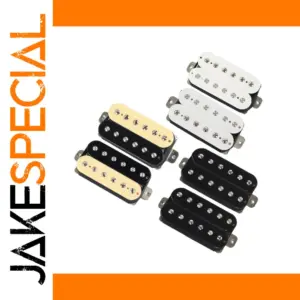 Ceramic Humbucker Pickup Set for Electric Guitar