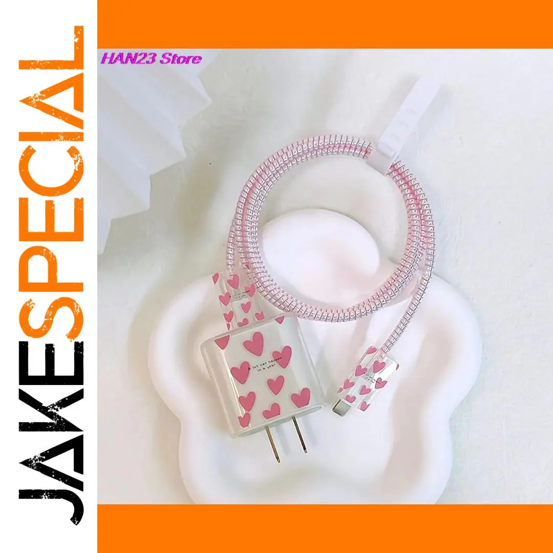 Cute USB Cable Protection Set for Phones 1 Cute USB Cable Protection Set for Phones