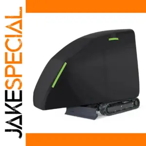 Durable Black Mini Excavator Cover 355.6x114.3x190.5cm