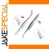 Stainless Steel Precision Tweezers Set