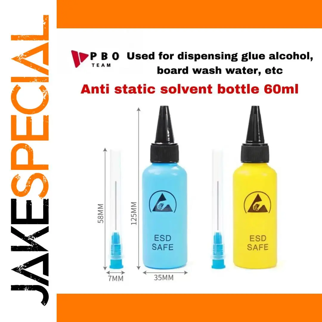 60ml Precision Plastic Alcohol Bottle for DIY 1 60ml Precision Plastic Alcohol Bottle for DIY