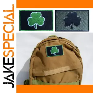 Four-Leaf Clover Tactical Badge Patch in Colors