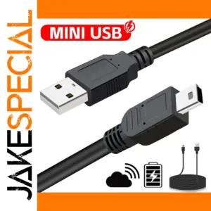 1-Meter Mini USB Cable with 6A Support