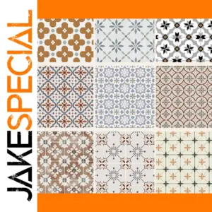 Vintage Dollhouse Wallpaper Sticker Set