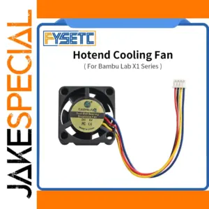 High-Performance 2510 Dual Ball Bearing Fan for Bambu Lab X1