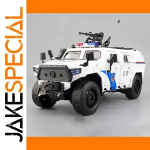 Realistic Police Vehicle Toy with Light & Sound
