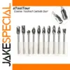 10-Piece Tungsten Carbide Rotary Burr Set