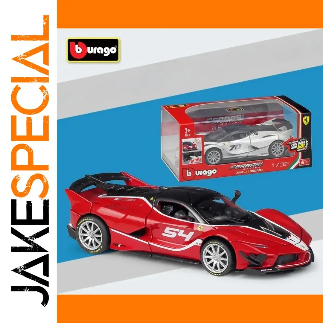Red Ferrari Diecast Model 1:32 Scale 1 Red Ferrari Diecast Model 1:32 Scale