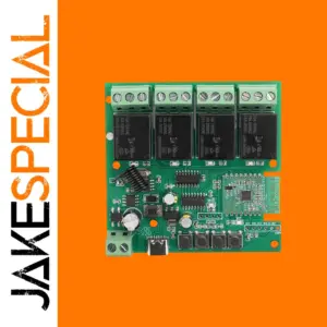 Four-Channel Wi-Fi Smart Relay Module for Automation