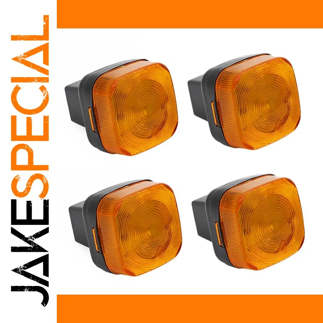 1980 Honda Motorcycle Amber Turn Signal Lamps (Set of 2 or 4) 1 1980 Honda Motorcycle Amber Turn Signal Lamps (Set of 2 or 4)