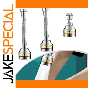 Versatile Kitchen Faucet Extender with 3 Modes