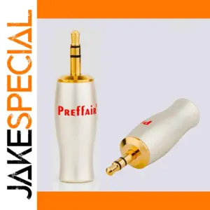 3.5mm Stereo Headphone Plug with Aluminum Shell