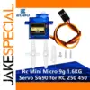 Blue Micro Servo for RC Models