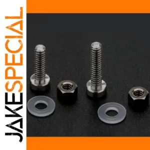 M2.5 Turntable Screw Set with Brass Nuts