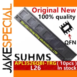 Set of 10 APL3526QBI-TRG Logic ICs in QFN-8 Package
