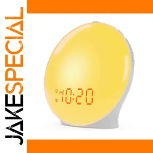 Smart Wake Up Light Alarm Clock with RGB LED