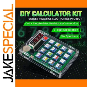 DIY Electronic Calculator Kit with LED Display