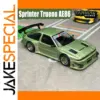 Green Toyota Sprinter Trueno AE86 Model 1:64 Scale